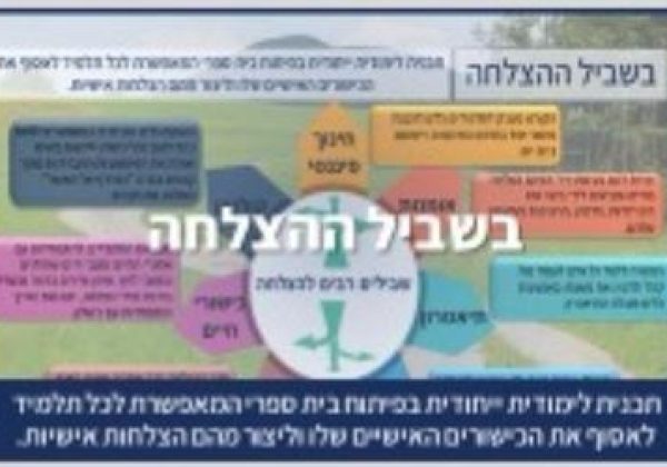 “בשביל ההצלחה”